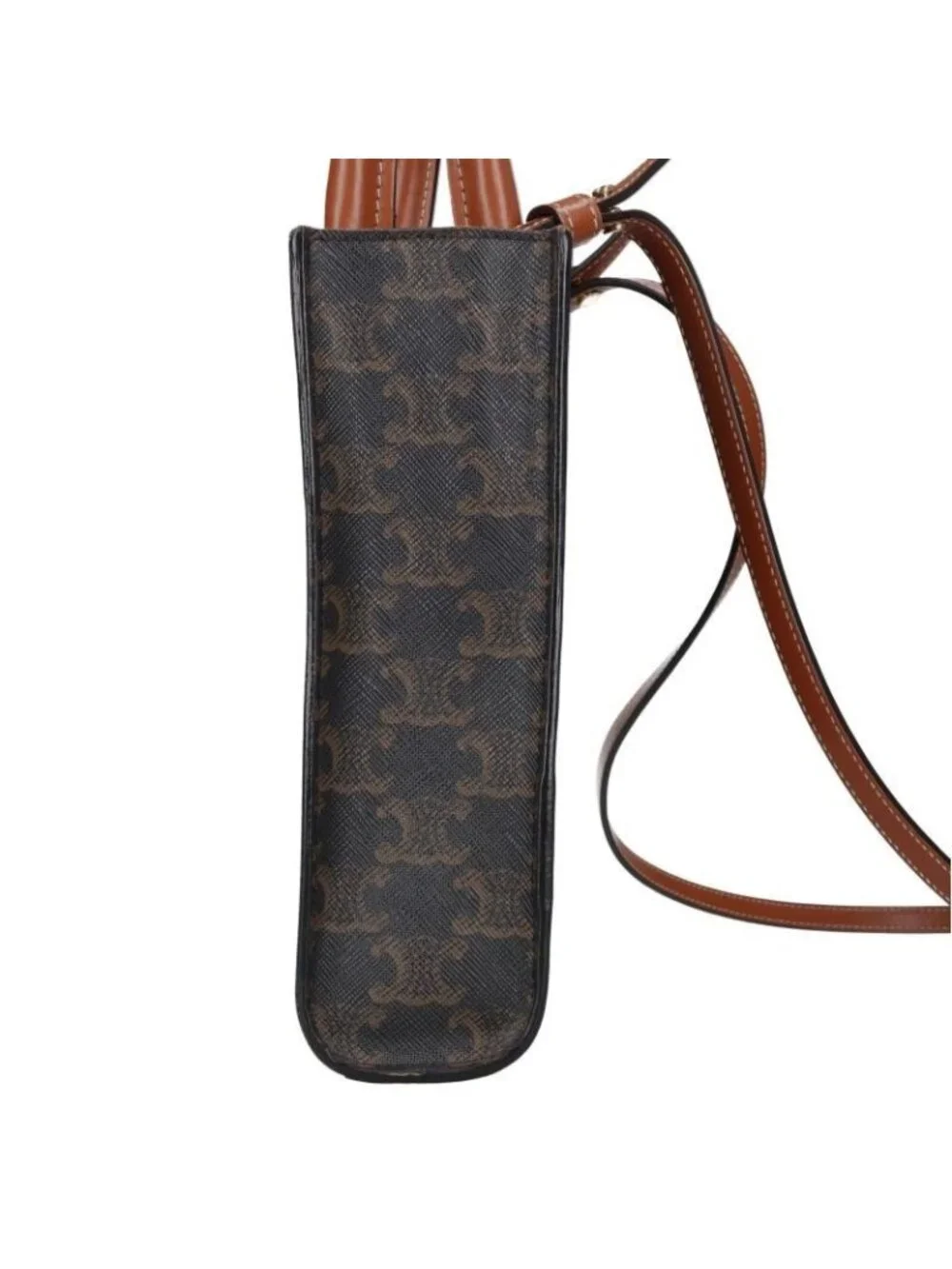 Celine Mini Vertical Cover Logo Leather 2-Way Shoulder